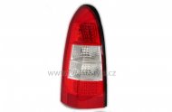 Zadní světla LED Opel Astra G Caravan červená/chrom krystal