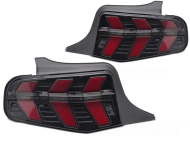 Zadní světla LED pro Ford MUSTANG 2010-2013 černé