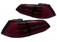 Zadní světla LED pro VW GOLF 7 kombi 2017-2019 červená/kouřová