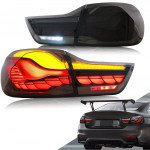 Zadní světla LED s dynamickým blinkrem BMW 3 F32 / F82 13- M4 GTS look kouřová