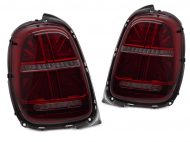 Zadní světla LED, s dynamickým LED blinkrem pro MINI Copper F55 F56 F57 (14-18) červená/kouřová