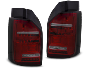 Zadní světla LED s LED dynamickým blinkrem VW T6.1 2019-2024 výklopné dveře, OEM žárovka - červen...