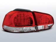 Zadní světla LED VW GOLF 6 červená