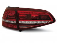 Zadní světla LED VW Golf 7 GTI look červená