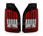 Zadní světla LED VW T5  03- LED blinkr červená/chrom