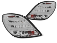 Zadní světla s LED PEUGEOT 207 3D/5D 2006-2009 chromová