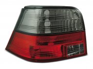 Zadní světla  VW GOLF 4 červená / chrom kouřová