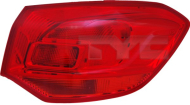 Zadní světlo levé vnější - OPEL ASTRA J 2009-2015 kombi červené