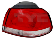 Zadní světlo levé vnější - VW GOLF VI 2008-2014 HB červené
