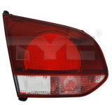 Zadní světlo levé vnitřní - VW GOLF VI 2008-2014 kouřové