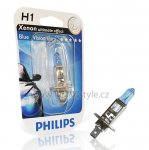 Žárovka H1 12V 55W Philips H1 Blue Vision Ultra 12258BVUB1