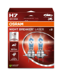 Žárovka H7 Osram NIGHT BREAKER Laser +150  2ks