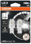 Žárovka OSRAM W16W White 6000K LEDriving SL 12V 2,1W W2.1x9.5d (2ks)