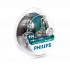 Žárovka Philips H4 Philips X-TremeVision 12V 60/55W 12342XV+S2