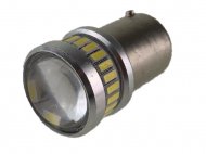 Žárovky LED CANBUS 3014 24SMD + 3030 6SMD 1156 (R5W, R10W) P21 White 12V/24V