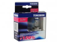 Žárovky  TUNGSRAM H4 12V 60/55W P43t-38 MEGALIGHT ULTRA +120%