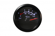 Budík AUTO GAUGE 52mm T90- Tlaku oleje